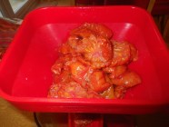 Cooked tomatoes for passata