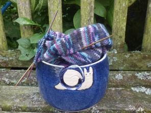 The happy snail yarn bowl