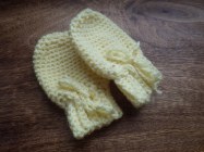 New mittens from scrap yarn